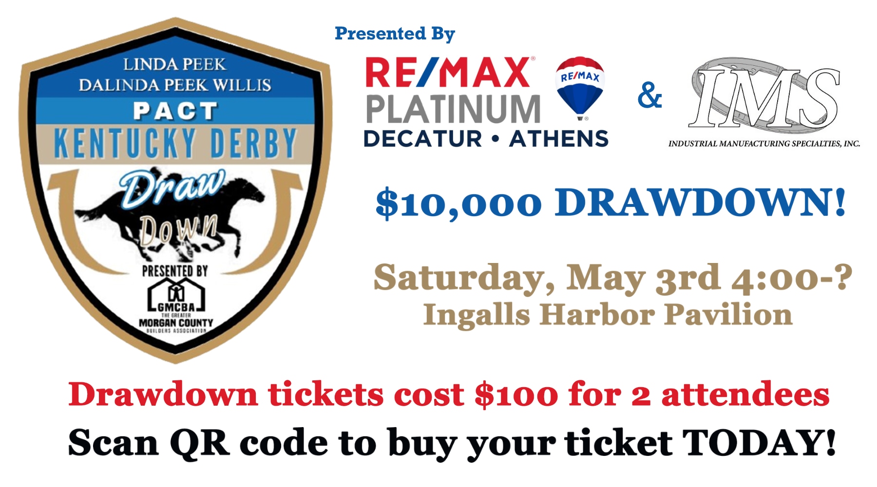 The 2025 Greater Morgan County Builders Association Kentucky Derby Drawdown in Decatur Alabama