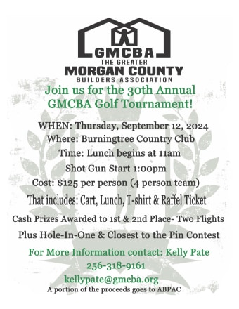 GMCBA 2024 Golf Tournament in Decatur, Alabama Flyer