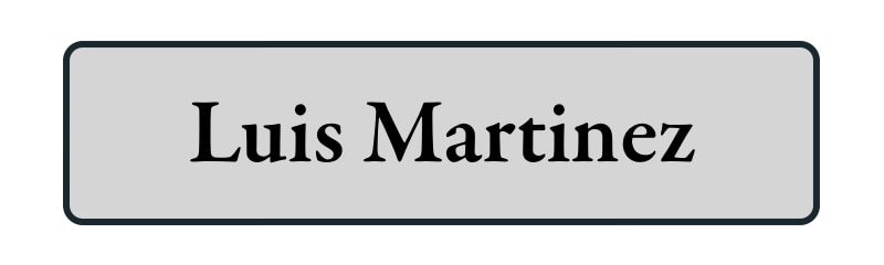 Luis Martinez Logo, a sponsor for the GMCBA 2023 Golf Tournament.