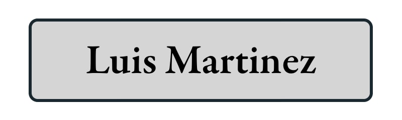 Luis Martinez Logo, a sponsor for the GMCBA 2023 Golf Tournament. 