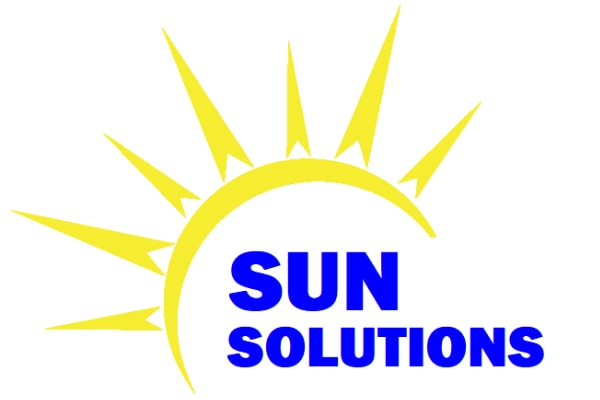 Sun Solutions Logo, a sponsor for the gmcba home and garden show.