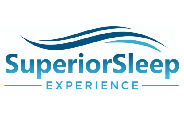 Superior Sleep Experience Logo, a sponsor for the gmcba home and garden show.